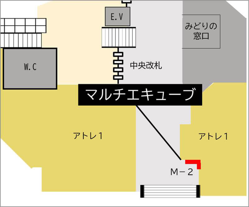 目黒駅 M-2