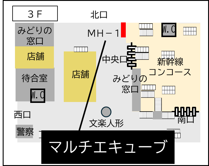 マルチエキューブ位置図)