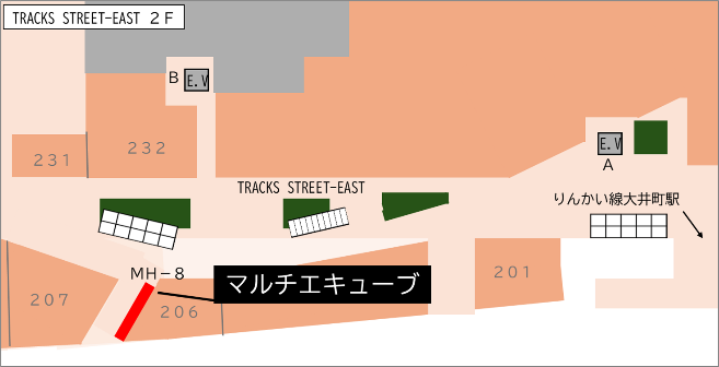 マルチエキューブ位置図