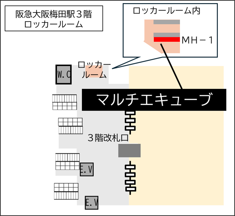 阪急電鉄 ⼤阪梅⽥駅 